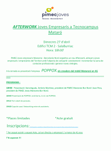 Networking per a joves empresaris